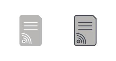 Wireless Icon Design vector