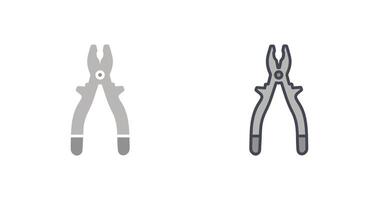 Pliers Icon Design vector