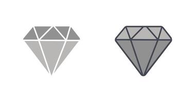 diseño de icono de diamante vector