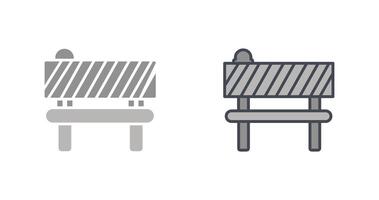 Barrier Icon Design vector