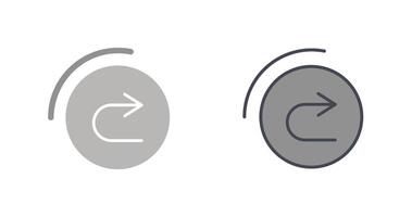 Previous Icon Design vector
