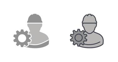 Engineer Icon Design vector