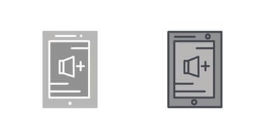 Volume High Icon Design vector