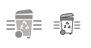 Garbage Icon Design vector