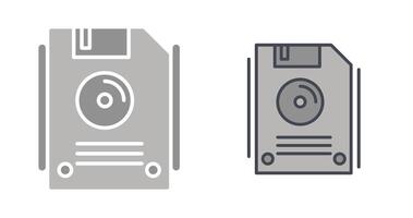 Floppy Disk Icon Design vector