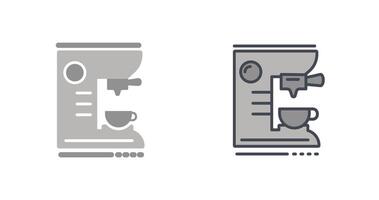 Coffee Machine Icon Design vector