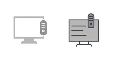 Television Icon Design vector
