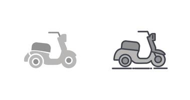 diseño de icono de scooter vector