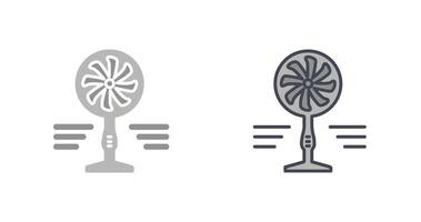 diseño de icono de ventilador vector