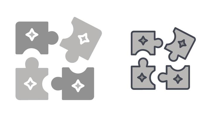 Puzzle Icon Design