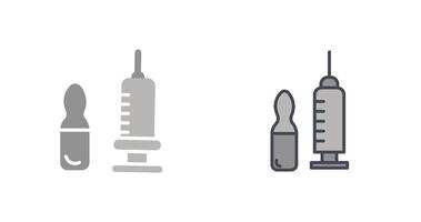 Injection Icon Design vector