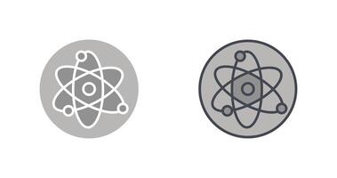 Atom Icon Design vector