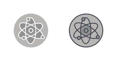 Atom Icon Design vector