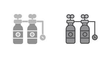 Oxygen Tank Icon Design vector