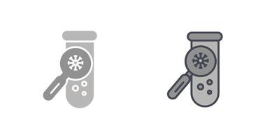 Test Tube Icon Design vector