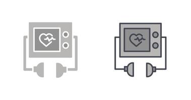 Defibrillator Icon Design vector