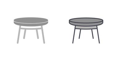 Small Table Icon Design vector