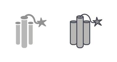 Dynamite Icon Design vector