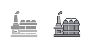 Factory II Icon Design vector