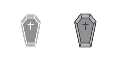 Coffin Icon Design vector