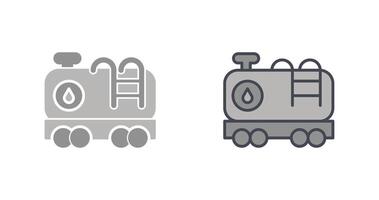 Tank Wagon Icon Design vector