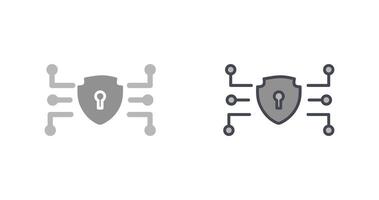 Data Security Icon Design vector