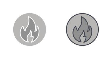 diseño de icono de fuego vector