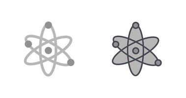 Atom Icon Design vector