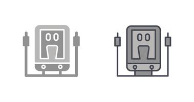 Voltmeter Icon Design vector