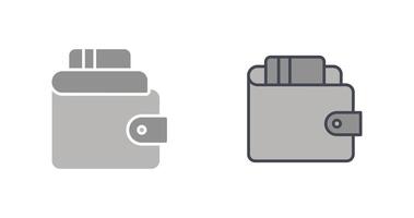 Wallet Icon Design vector