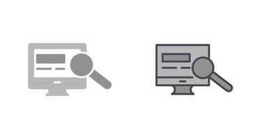 Search Icon Design vector