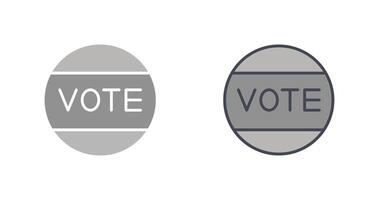 Vote Icon Design vector