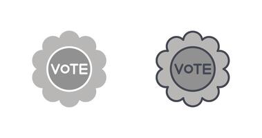 diseño de icono de voto vector