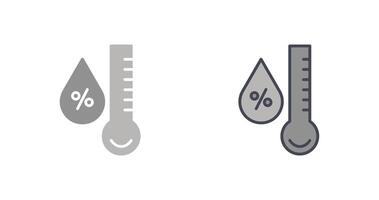 Humidity Icon Design vector