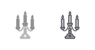 candelero icono diseño vector