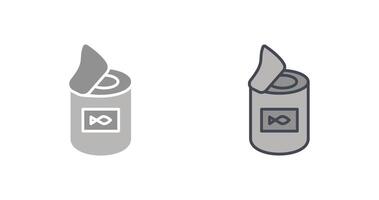 Canned Food Icon Design vector