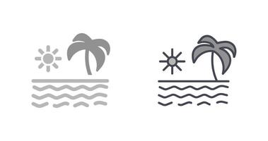diseño de icono de verano vector