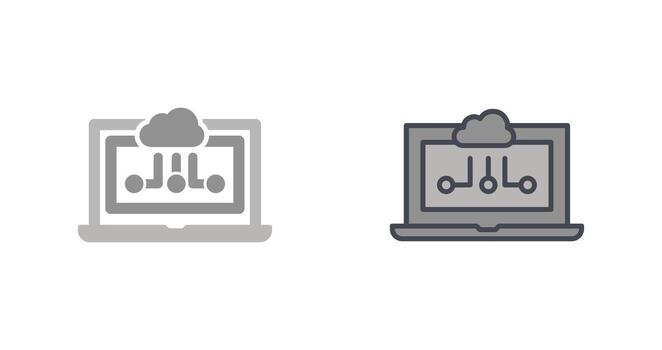 Computing Icon Design vector