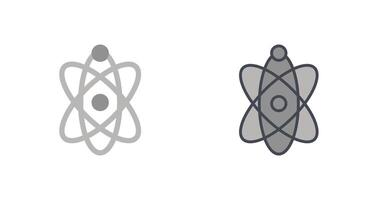 Atom Icon Design vector