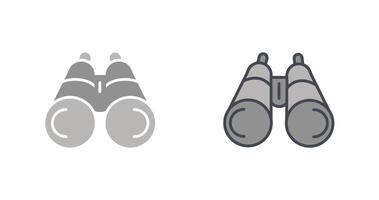 Binocular Icon Design vector