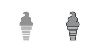 Ice Cream Icon Design vector