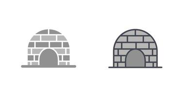 Igloo Icon Design vector