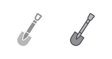 Shovel Icon Design vector