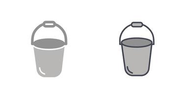 Bucket Icon Design vector
