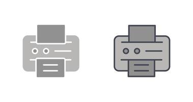 Printer Icon Design vector