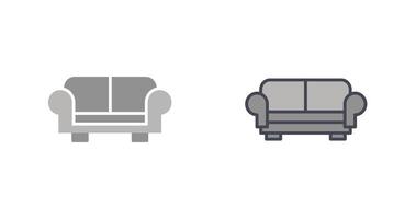 Sofa Icon Design vector