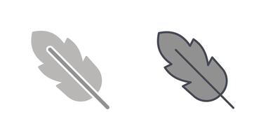 Feather Icon Design vector