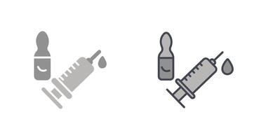 Syringe Icon Design vector