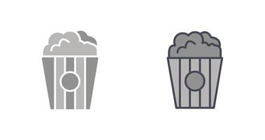 Popcorn Icon Design vector