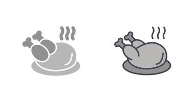 diseño de icono de pollo vector